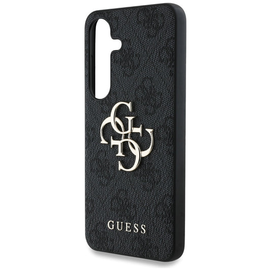 Custodia per Samsung Galaxy S25+ S936, Guess, 4G Big Logo, Nera