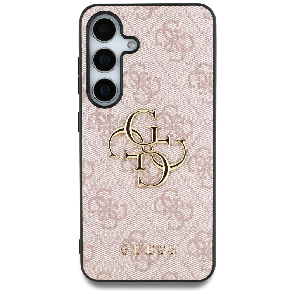 Custodia per Samsung Galaxy S25+ S936, Guess, 4G Big Logo, Rosa