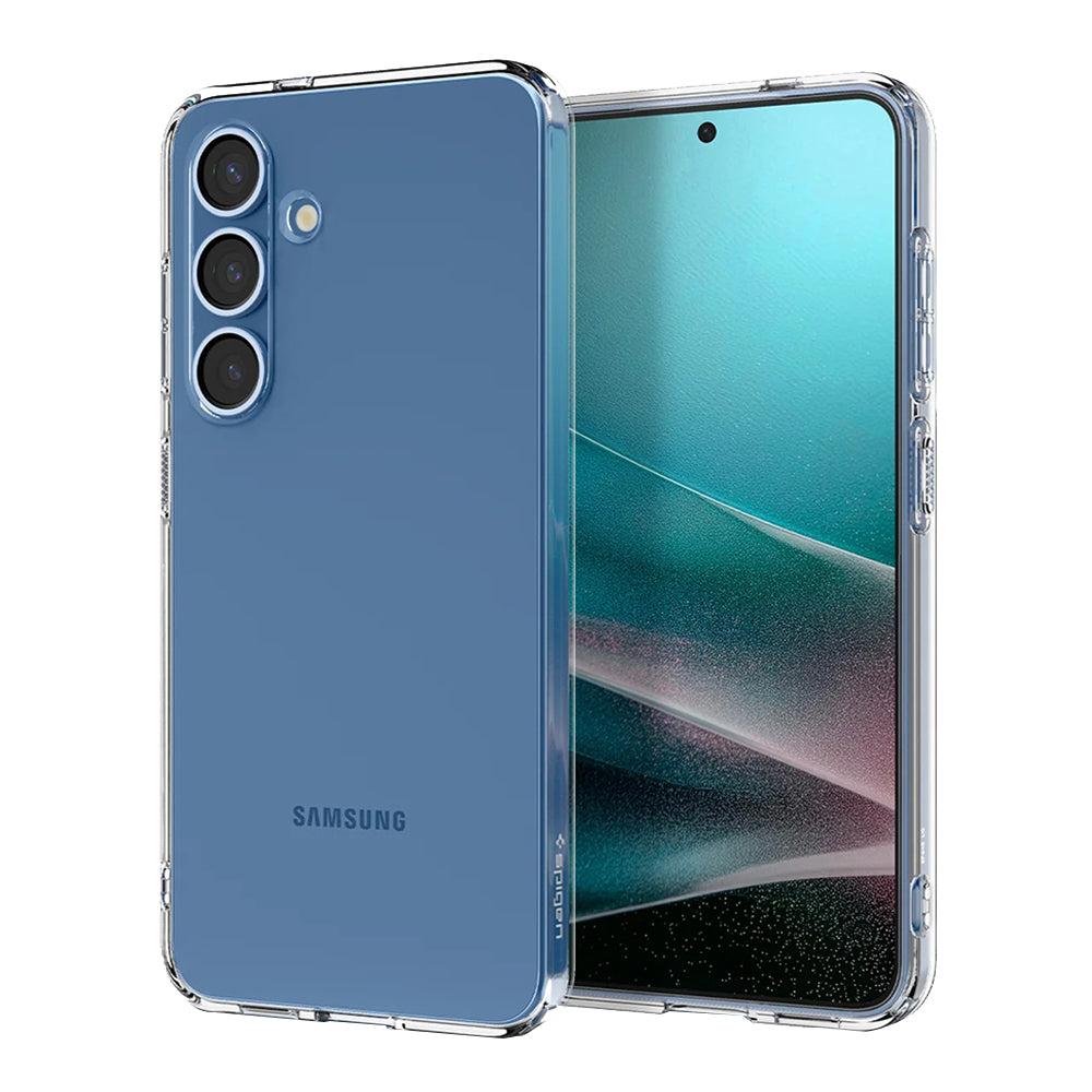 Custodia per Samsung Galaxy S25+ S936, Spigen, Liquid Crystal, Trasparente