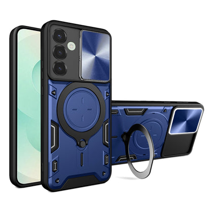Custodia per Samsung Galaxy S25+ S936, Techsuit, CamGuard Pro, Blu