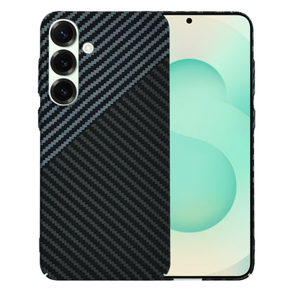 Custodia per Samsung Galaxy S25+ S936, Techsuit, Carbonite FiberShell, Nero Grigio