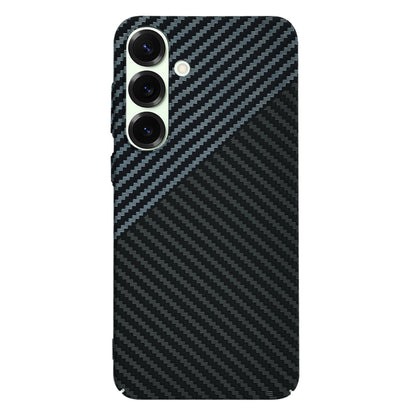 Custodia per Samsung Galaxy S25+ S936, Techsuit, Carbonite FiberShell, Nero Grigio