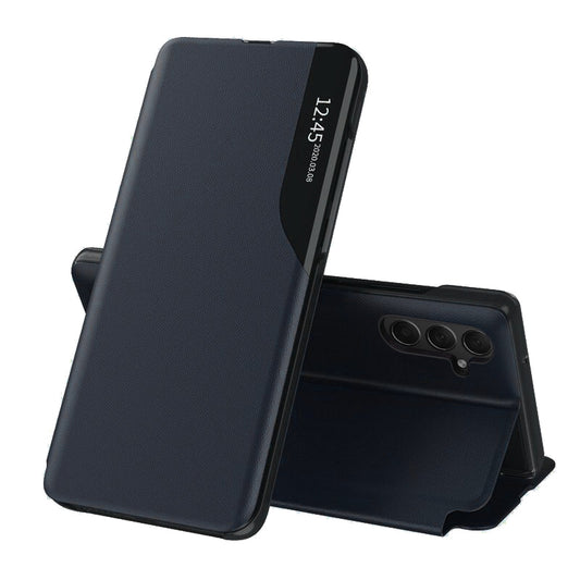 Custodia per Samsung Galaxy S25+ S936, Techsuit, eFold, Blu Scuro