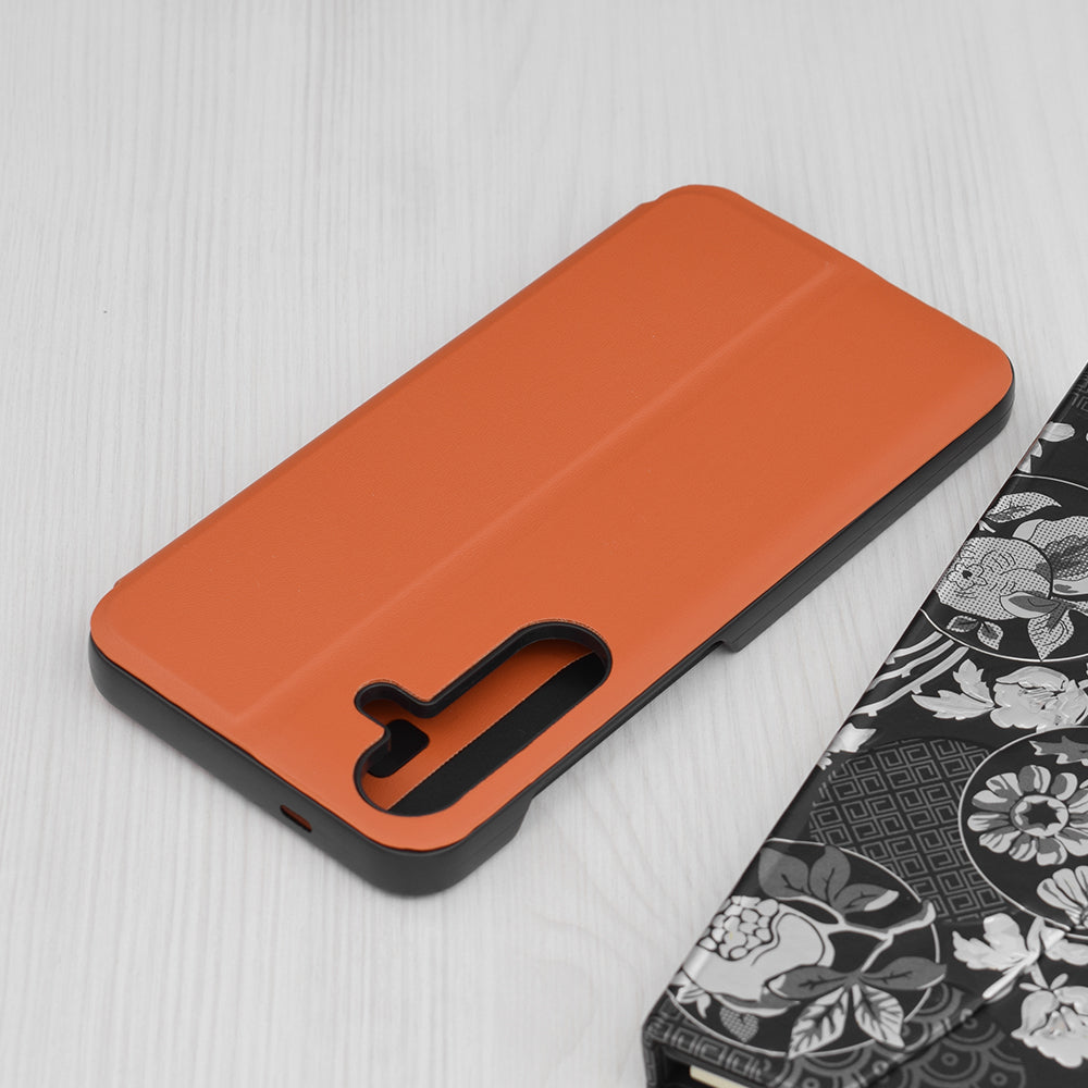 Custodia per Samsung Galaxy S25+ S936, Techsuit, eFold, Arancione