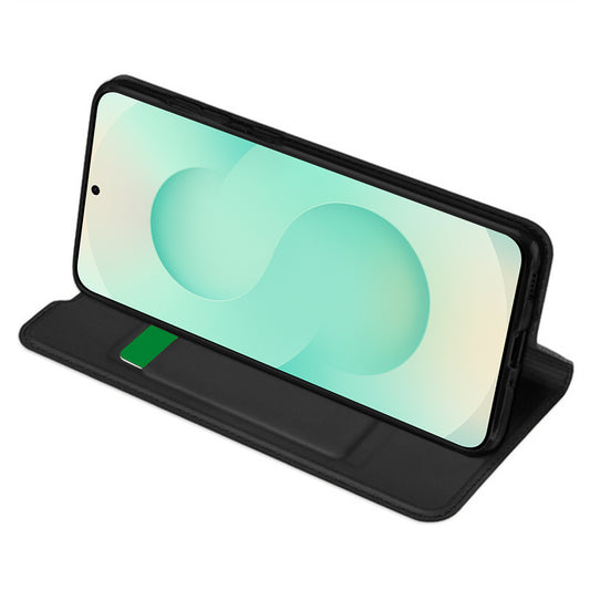 Custodia per Samsung Galaxy S25+ S936, Techsuit, Magskin Book, Nera