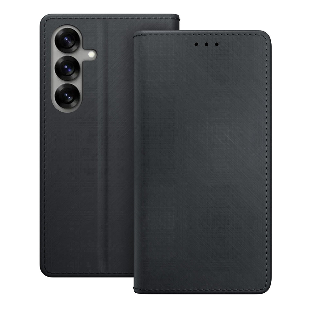 Custodia per Samsung Galaxy S25 S931, 3MK, Wallet, Nera