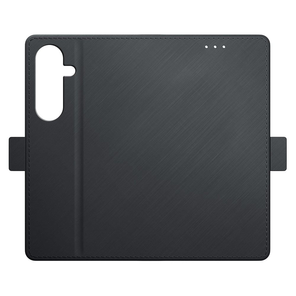 Custodia per Samsung Galaxy S25 S931, 3MK, Wallet, Nera