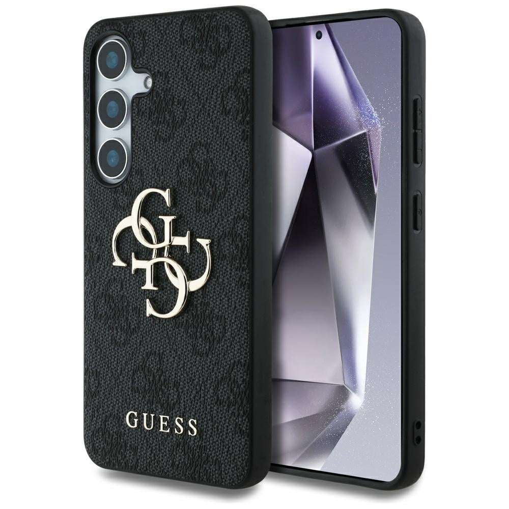 Custodia per Samsung Galaxy S25 S931, Guess, 4G Big Logo, Nera