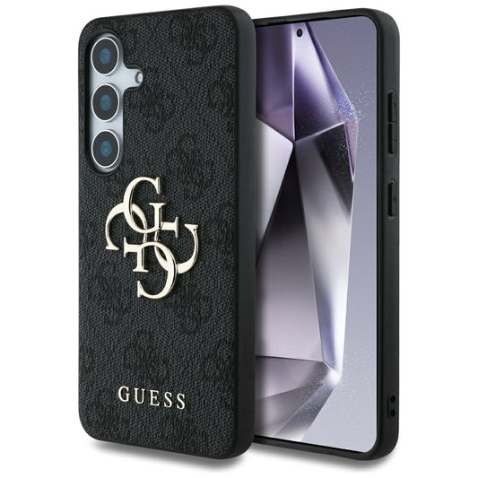 Custodia per Samsung Galaxy S25 S931, Guess, 4G Big Logo, Nera