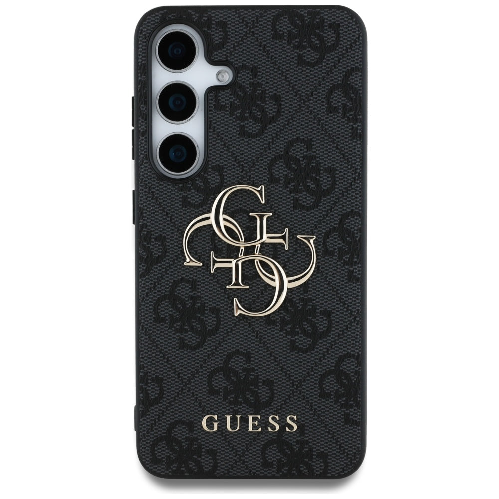 Custodia per Samsung Galaxy S25 S931, Guess, 4G Big Logo, Nera