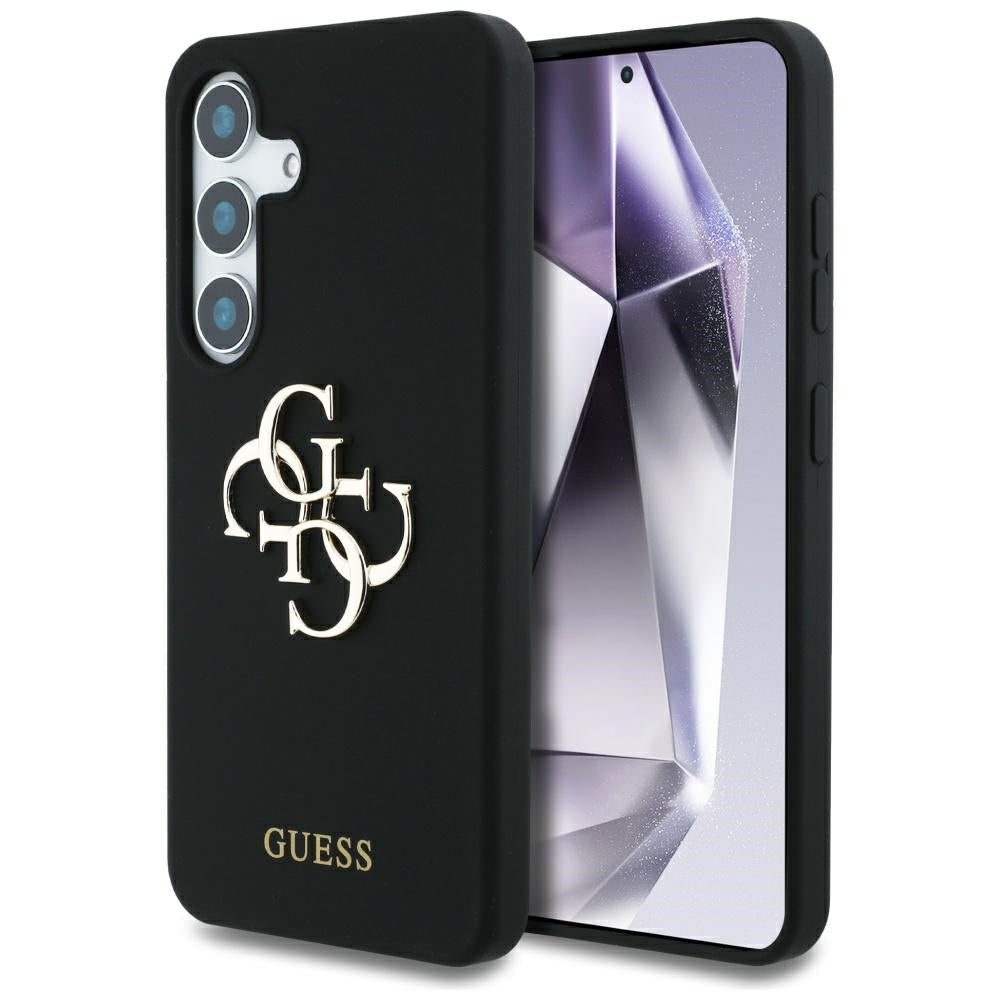Custodia per Samsung Galaxy S25 S931, Guess, 4G Big, Nera