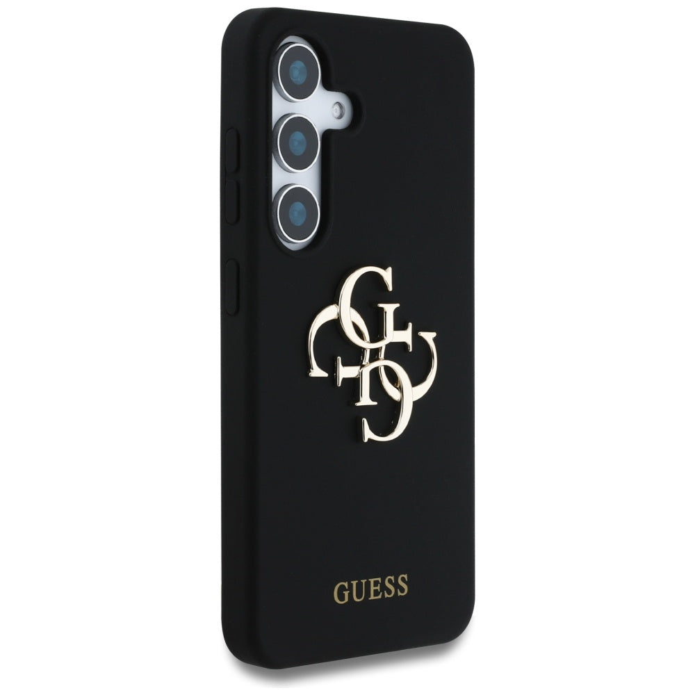 Custodia per Samsung Galaxy S25 S931, Guess, 4G Big, Nera