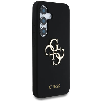 Custodia per Samsung Galaxy S25 S931, Guess, 4G Big, Nera