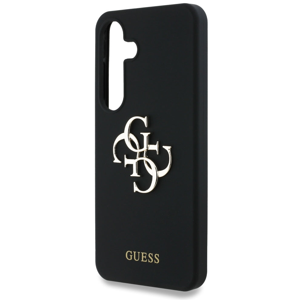 Custodia per Samsung Galaxy S25 S931, Guess, 4G Big, Nera