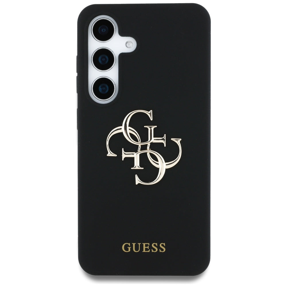 Custodia per Samsung Galaxy S25 S931, Guess, 4G Big, Nera