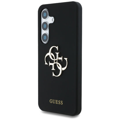 Custodia per Samsung Galaxy S25 S931, Guess, 4G Big, Nera