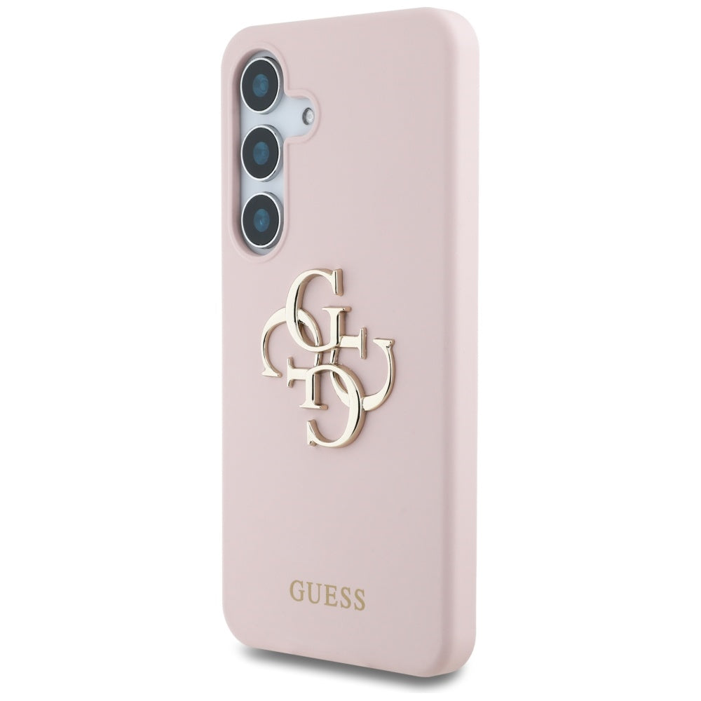 Custodia per Samsung Galaxy S25 S931, Guess, 4G Big, Rosa