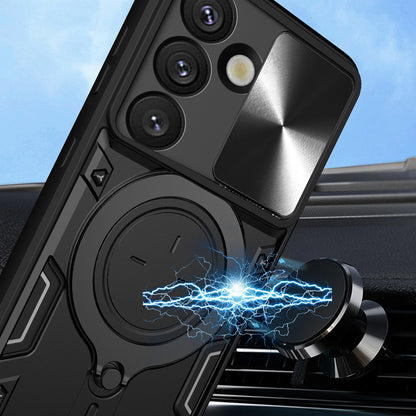 Case for Samsung Galaxy S25 S931, Techsuit, CamGuard Pro, Black