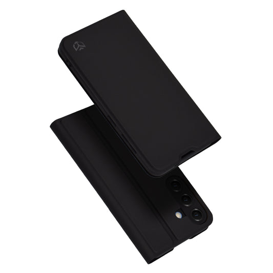 Custodia per Samsung Galaxy S25 S931, Techsuit, Magskin Book, Nera