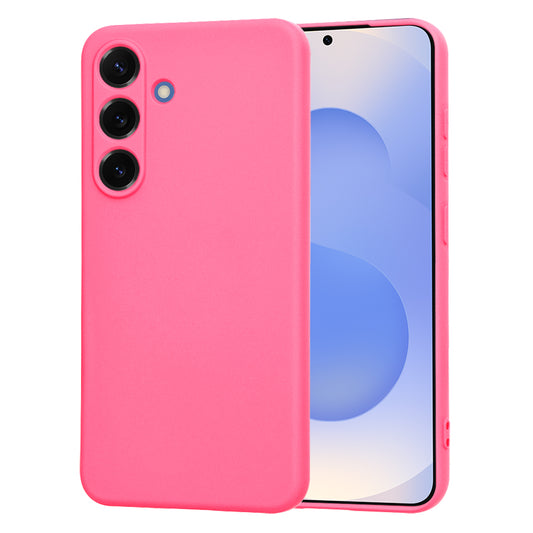 Custodia per Samsung Galaxy S25 S931, Techsuit, SoftFlex, Rosa Scuro
