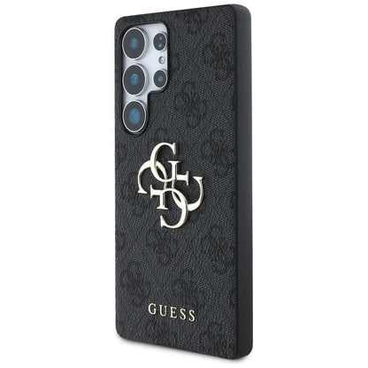 Custodia per Samsung Galaxy S25 Ultra S938, Guess, 4G Big Logo, Nera