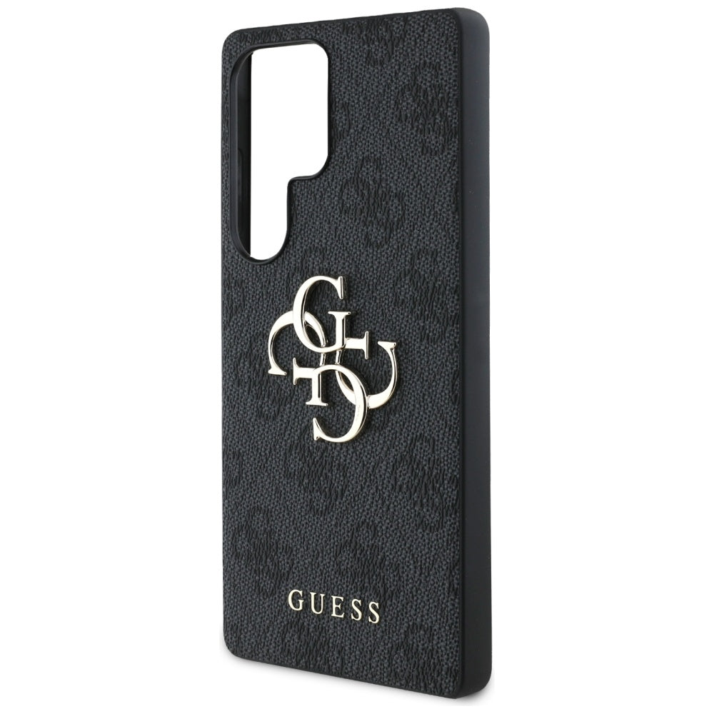 Custodia per Samsung Galaxy S25 Ultra S938, Guess, 4G Big Logo, Nera