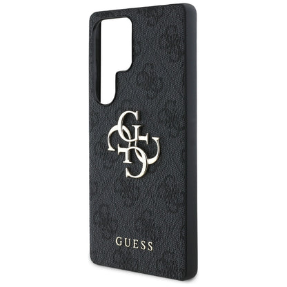 Custodia per Samsung Galaxy S25 Ultra S938, Guess, 4G Big Logo, Nera