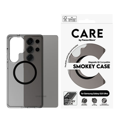 Custodia per Samsung Galaxy S25 Ultra S938, PanzerGlass, Care Urban Combat, Nera