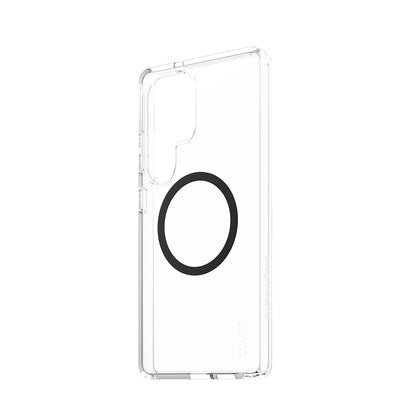 Custodia per Samsung Galaxy S25 Ultra S938, PanzerGlass, Care Urban Combat, Trasparente Nera