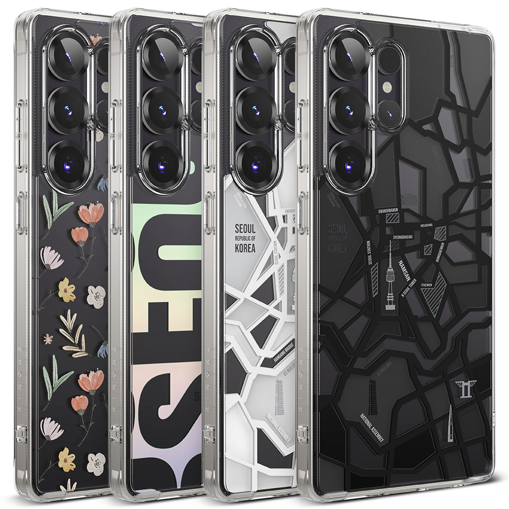 Custodia per Samsung Galaxy S25 Ultra S938, Ringke, Fusion Design, Multicolore