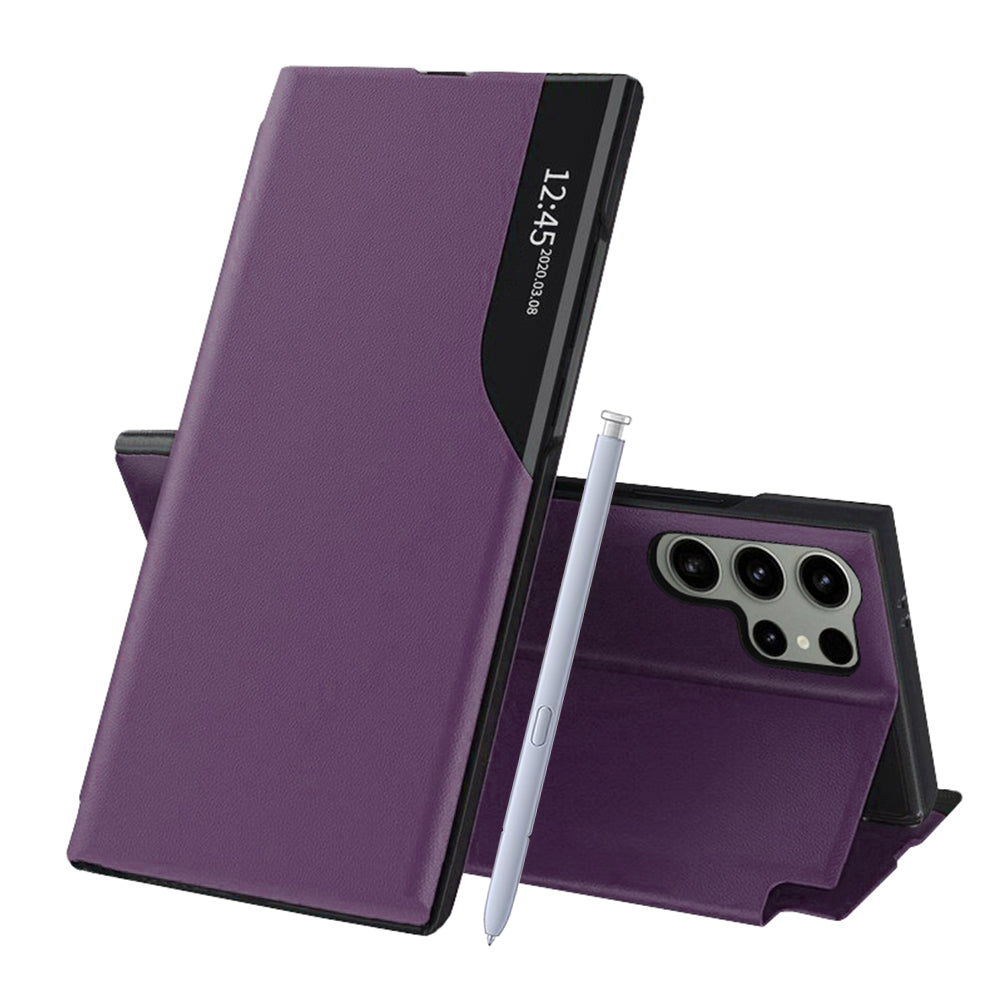 Custodia per Samsung Galaxy S25 Ultra S938, Techsuit, eFold, Viola