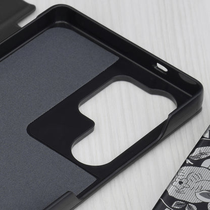 Custodia per Samsung Galaxy S25 Ultra S938, Techsuit, eFold, Nera