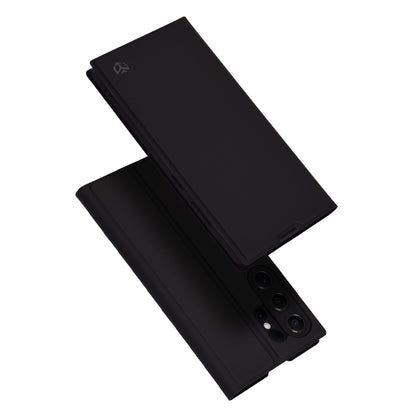 Custodia per Samsung Galaxy S25 Ultra S938, Techsuit, Magskin Book, Nera