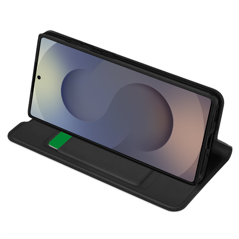 Custodia per Samsung Galaxy S25 Ultra S938, Techsuit, Magskin Book, Nera