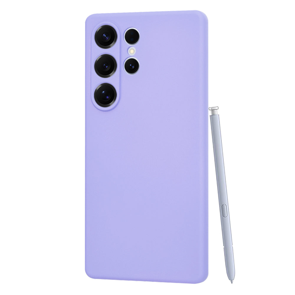 Custodia per Samsung Galaxy S25 Ultra S938, Techsuit, SoftFlex, Viola Chiaro