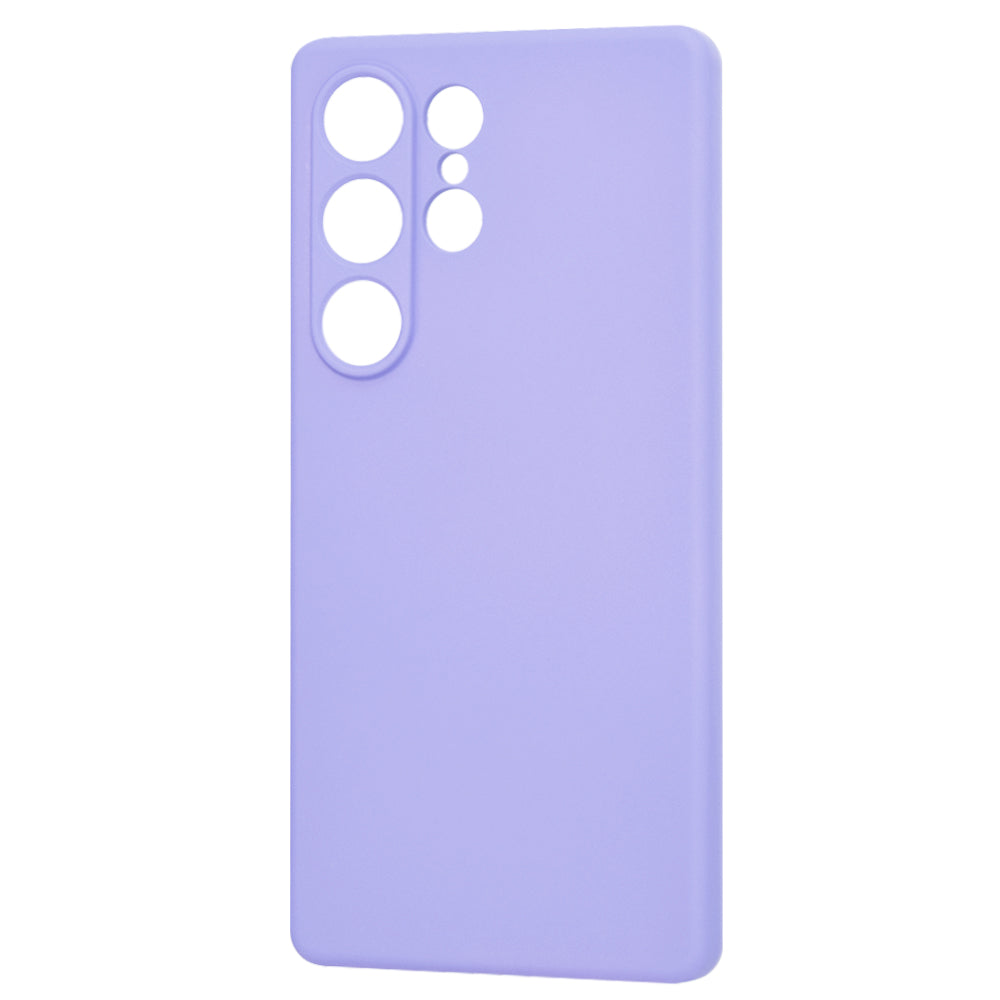 Custodia per Samsung Galaxy S25 Ultra S938, Techsuit, SoftFlex, Viola Chiaro
