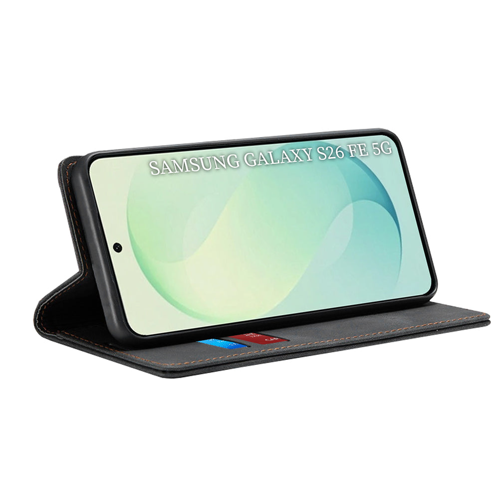 Custodia per Samsung Galaxy S26 FE / S25 FE, Techsuit, Confy, Nera