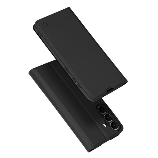 Custodia per Samsung Galaxy S26 FE / S25 FE, Techsuit, Magskin Book, Nera