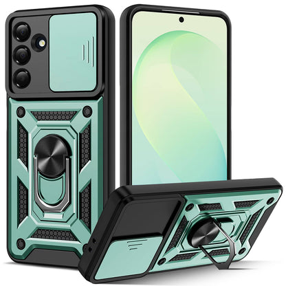 Custodia per Samsung Galaxy S26 FE S741 / S25 FE, Techsuit, CamShield, Verde