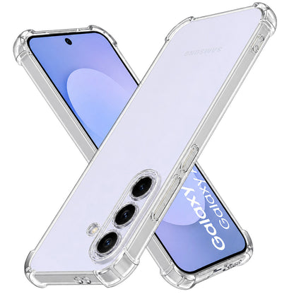 Custodia per Samsung Galaxy S26 FE S741 / S25 FE, Techsuit, Shockproof Clear, Trasparente