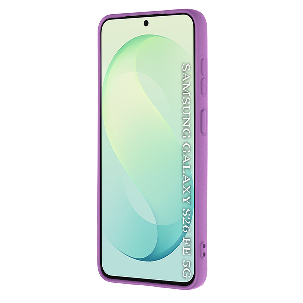 Custodia per Samsung Galaxy S26 FE S741 / S25 FE, Techsuit, SoftFlex, Viola