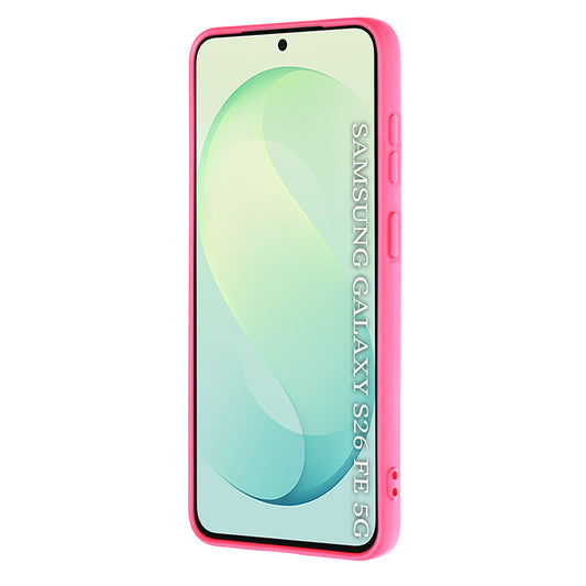 Custodia per Samsung Galaxy S26 FE S741 / S25 FE, Techsuit, SoftFlex, rosa scuro
