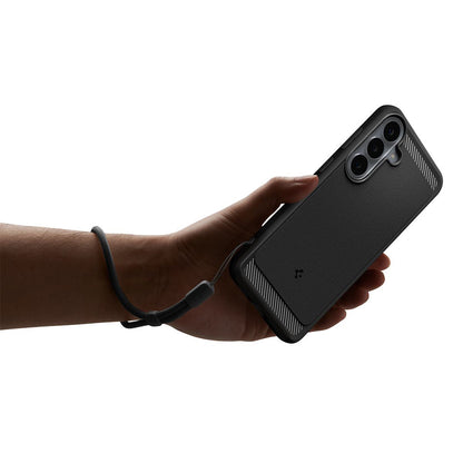 Custodia per Samsung Galaxy S26 FE S741, Spigen, Rugged Armor, Nera ACS11639