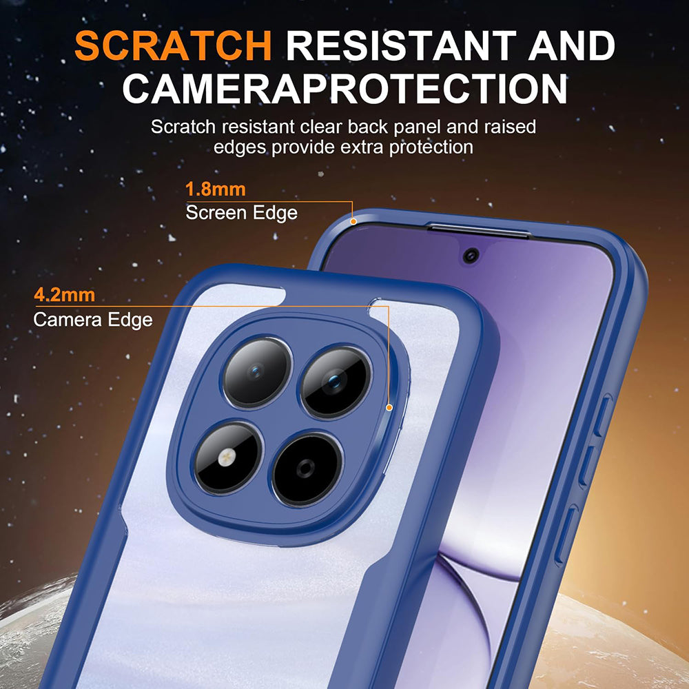 Custodia per Samsung Galaxy S26 FE S741, Techsuit, ColorVerse 360, Blu