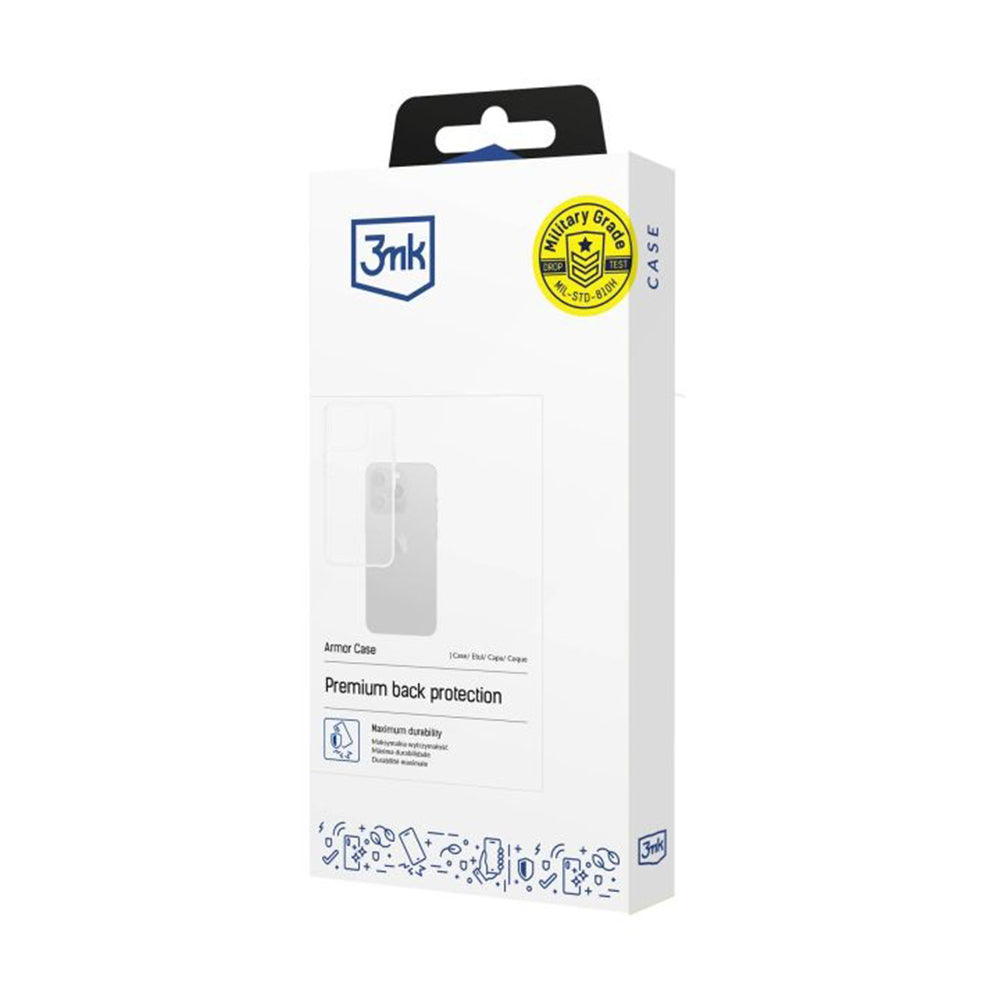 Custodia per Samsung Galaxy S26 Plus, 3MK, Armor, Trasparente