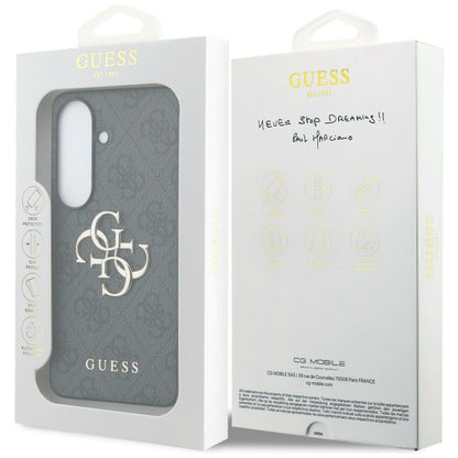 Custodia per Samsung Galaxy S26 Plus S947, Guess, 4G Big Logo, Nera