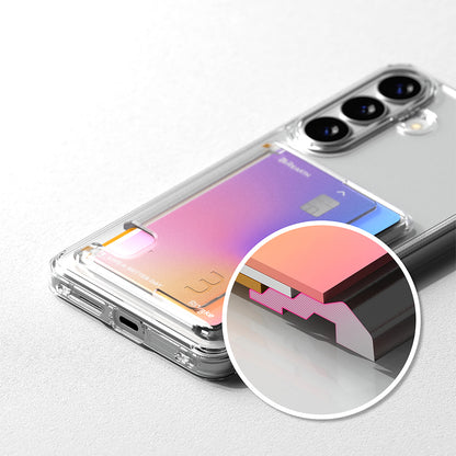Custodia per Samsung Galaxy S26 Plus S947, Ringke, Fusion Card, Trasparente