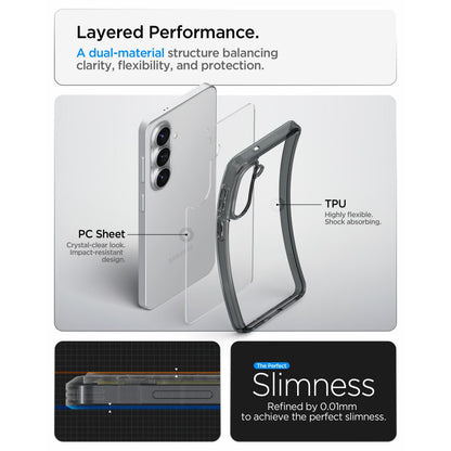 Case for Samsung Galaxy S26 Plus S947, Spigen, Ultra Hybrid, Smoky ACS10708