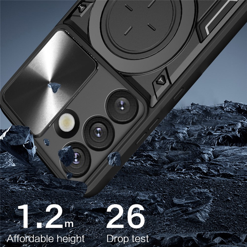 Custodia per Samsung Galaxy S26 Plus, Techsuit, CamGuard Pro, Blu