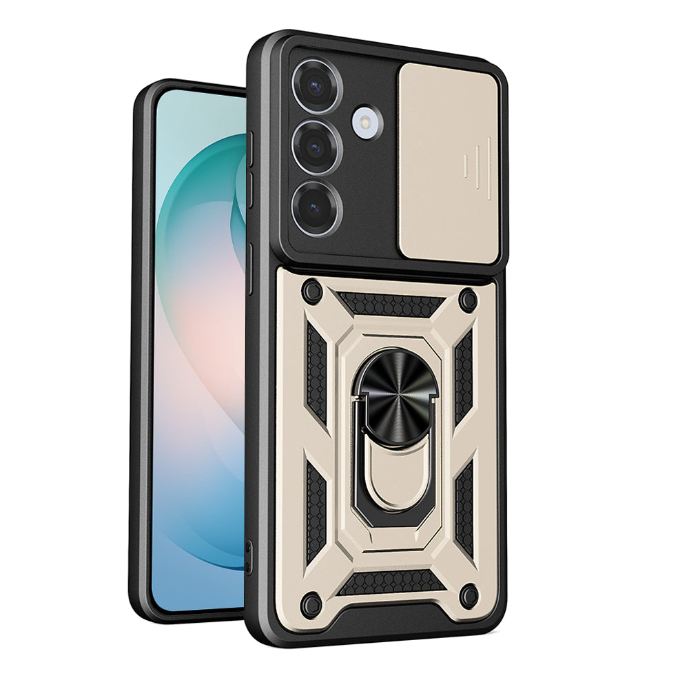 Custodia per Samsung Galaxy S26 Plus, Techsuit, CamShield, Dorata